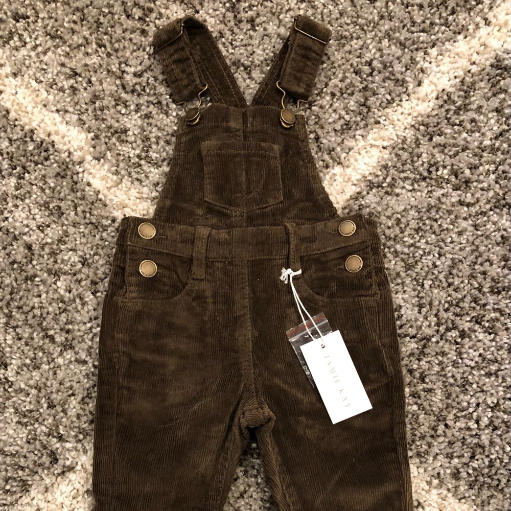 Jamie Kay Jordie Corduroy Overalls NWT